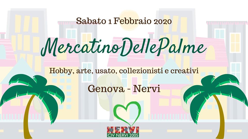 Riparte il mercatino di Viale delle Palme!